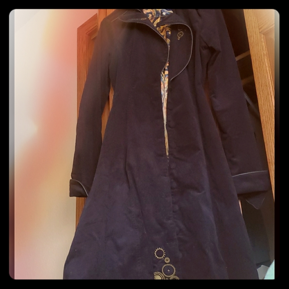 Dr Who Corduroy trenchcoat